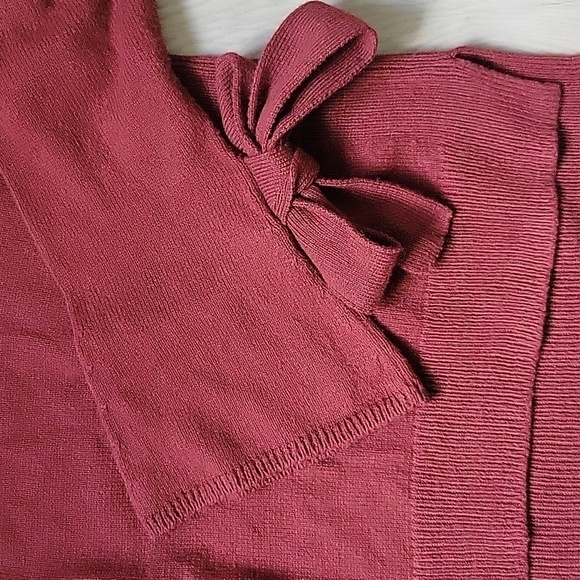 MADEWELL Tie-Cuff Pullover Sweater SIZE M - Picture 4 of 8